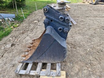 Lžíce, lopata podkopová 90 cm bagr 6-10t + rychloupínák - 2