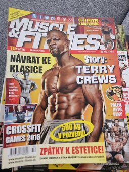 Časopisy muscle and fitness - 2