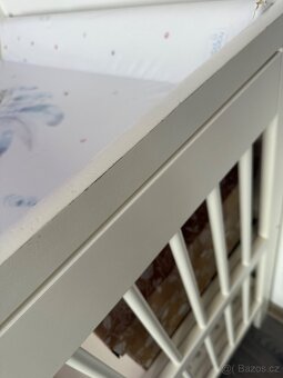 Postýlka + Přebalovací pult Ikea Gulliver - 2