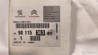 Senzory, čidla tlaku TMPS Citroen, Peugeot originál - 2