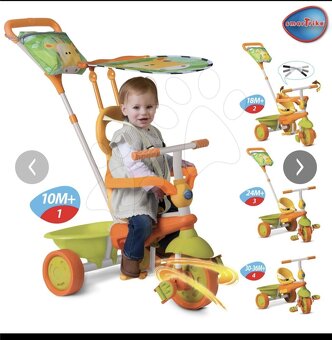 Dětská tříkolka Safari Smartrike 4v1 - 2