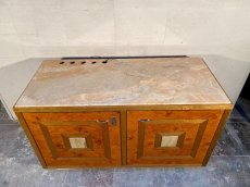 Komoda 2-dílná 132cm/58cm výška 77 cm - 2