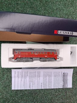 Model dieselové lokomotivy Gutzold T679 1529 - 2