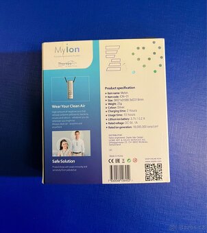 Osobní ionizátor vzduchu Therapy Air iOn – model MyIon - 2