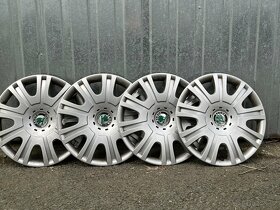Originální disky 15" Škoda Octavia II včetně zimních pneu - 2