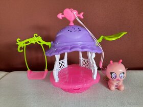 Alltoys Domeček svítící růžový + motýlek Lumiluvs - 2