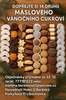 Máslové vánoční cukroví - 2