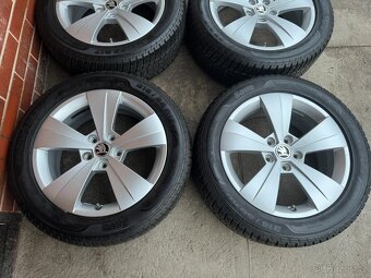 Alu 17" 5x112, škoda TRITON zimní 92%, SUP3 TOP - 2