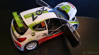Peugeot 207 S2000 1:18 BARUM rally N. Vouilouz - 2