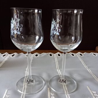 Sklenky na víno - 2 kusy - 2