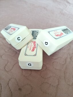 Foukací harmonika - nová - 2