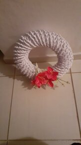 Věnce pletené z papíru - 2