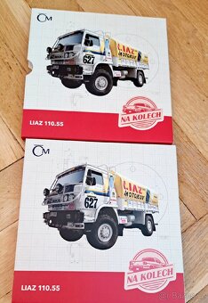 Stříbrná mince Na kolech Liaz 110.55 - 2