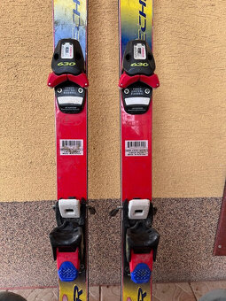 Prodám dětské lyže HEAD 130cm, vázání TYROLIA + boty TECNICA - 2