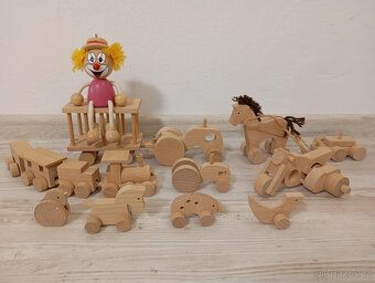 Dřevěné hračky - ruční výroba - 2