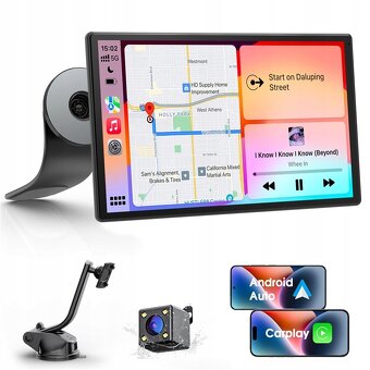 CAR PLAY, android auto  9" - NOVÉ- SLEVA 1.000,-Kč - 2