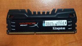 Prodám Kingston HyperX Beast 16GB (2x8GB) DDR3 1600 XMP - 2