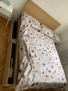 Bed with drawers & Mattress - 2