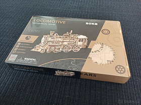 Rokr 3D dřevěné puzzle Lokomotiva - 2