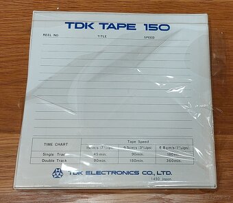 TDK tape 150 magnetofonová páska - 2