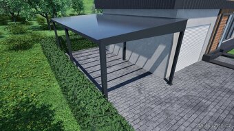 Přístřešek na auto, carport, autopřístřešek - 2