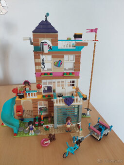 Lego friends - domy, letadlo, podložky, kostky, panacci - 2