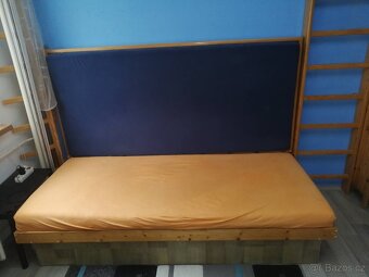 Sklopná dětská postel o rozměru 195/90cm na zeď - 2