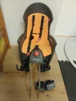 Dětská sedačka na kolo Hamax Siesta plus držák - 2