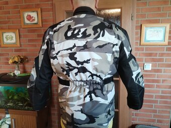 Motorkářská bunda, vel. 4 XL - 2