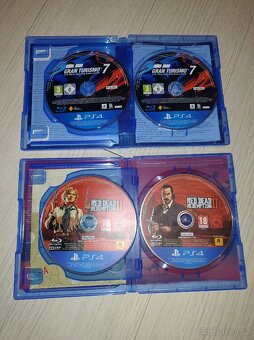 PS4 hry, Red Dead Redemption 2, Gran Turismo 7 - 2