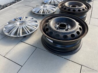 Plechove disky 15 a plastovy kryt - 2