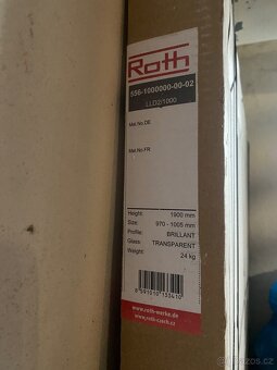 Sprchové dveře posuvné ROTH LLD2/1000 - 2