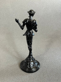 Litinová soška Don Quijote 19.5 cm, Kasli Rusko - 2