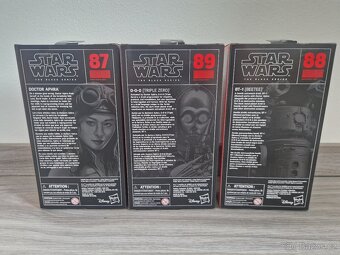 Star Wars Black Series Dr.Aphra, 0-0-0, BT-1 - 2
