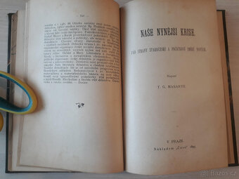 Česká otázka, Naše nynější krise (T. G. Masaryk) 2v1 - 1895 - 2