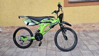 Dětské kolo Kawasaki 16"
Dětské jízdní kolo, bicykl
- 2