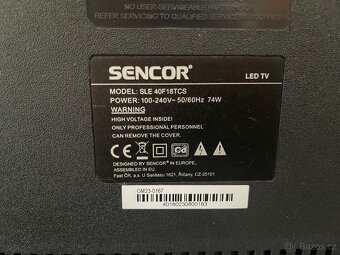 TV 40" Sencor SLE 40F18TCS - 2