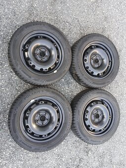 Kompletní zimní kola Š. Fabia 3, Rapid 185/60/15 vzorek 7,5 - 2