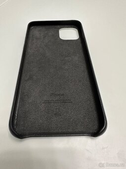 IPHONE 11 PRO MAX - KOŽENÝ ORIGINÁLNÍ KRYT - 2