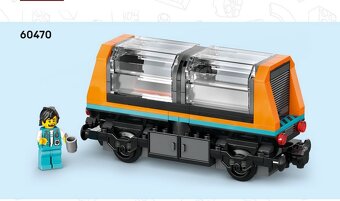 LEGO vlak novy vagon ze setu 60470 - 2