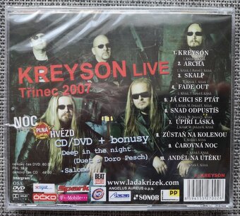 CD/DVD "KREYSON LIVE Třinec 2007" - 2