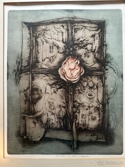 Obraz B. Waagenová Domy - Dům č.6 Růže - 2