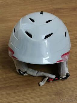 Dámská lyžařská helma M 57-58 cm vč. 2 ks brýlí - 2