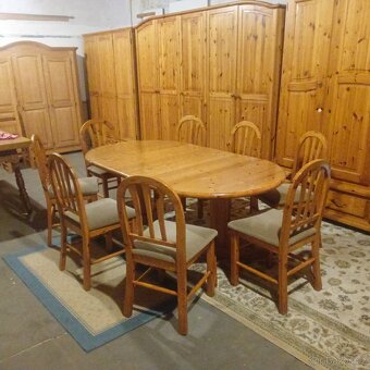 Jídelni set z borovice - 2
