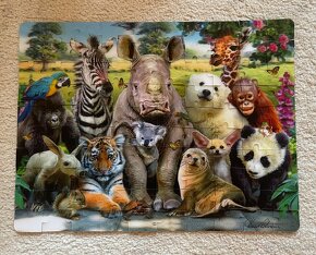 Puzzle 3D 100 dílků - 2