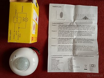 Stropní pohybová čidla - 2