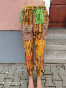 Pánské patchwork kalhoty - 2