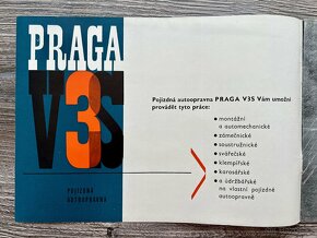 Prospekt - Pojízdná autoopravna - Praga V3S ( 1966 ) česky - 2