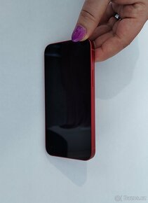 iPhone 13 Mini 128GB červený, TOP STAV, stáří 1 rok, záruka - 2