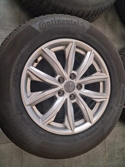 Alu kola R17, 5x112, ET34, 7J (prodam i bez pneu) - 2